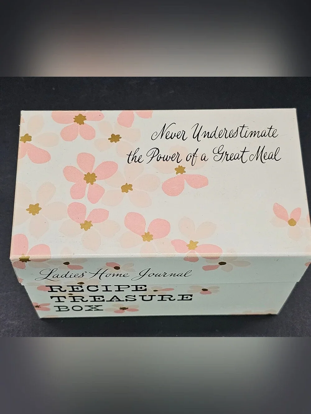 Vintage LADIES HOME JOURNAL Recipe Treasure Box - Empty